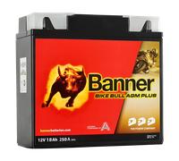 Banner Bike Bull Motorradbatterie GEL 51913 52101 12V 18Ah BMW mit ABS