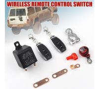 12V 200A Auto Pkw Batterie Trennrelais Trennschalter Universal 2x Fernbedienung