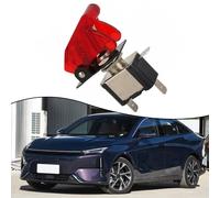 12V 20A KFZ LED fr Kippschalter Ein Aus mit Abdeckung fr Auto und Boot Einsa
