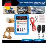 12V 240A Doppelte Fernbedienung Automatisch Auto-Batterie Trennschalter Schalter