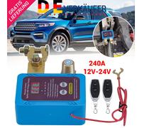 12V 240A Drahtloser Ferngesteuerter Auto Batterietrennschalter mit Fernbedienung