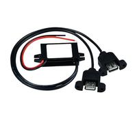 12V 24V 36V 48V bis 5V Auto Android Telefon Ladegerät Adapter DC Buck Power Converter Mini Micro Buchse USB Typ-C USB-C Stecker(Micro USB)