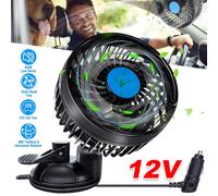 12V-24V Auto Ventilator Lüfter Kühler Für Auto PKW KFZ LKW Saugnapf Camping Boot