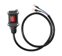 12V 24V DC Motorrad-Batterie-Trennschalter mit wasserdichter Konstruktion und isoliertem Kabel für zuverlässigen Stromausfall und Batterieschutz (50 cm)