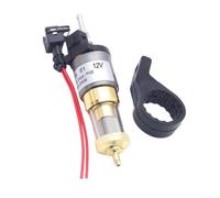 12V/24V Kraftstoffpumpe Für Standheizung, 22 Ml Ultra-Leise | Heizungs-Kraftstoffförderpumpe Mit Filter Für Webasto Dieselheizungen, Robustes Design Für LKW & PKW, Einfache(12V)