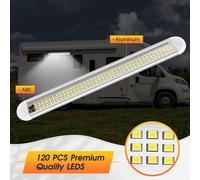 12V/24V LED Streifen Leuchte 120/144LEDs Auto KFZ Van VOLT Stablampe Lichtleiste [EEK: A]