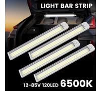 12V/ 24V LED Streifen Leuchte 144LEDs Auto KFZ Van VOLT Stablampe Lichtleiste