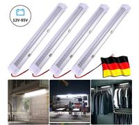 12V/24V LED Streifen Leuchte 72-LEDs Auto KFZ Van VOLT Stablampe Lichtleiste