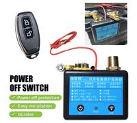 12V 350A Automatisch Auto Batterie Trennschalter Schalter mit 2stk Fernbedienung