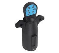 12V 7-Pin Anhänger Sockel Tester, Schlepptau Licht Prüfgerät mit LED-Indikatoren für SUVs, LKW, Anhänger, Boote, Wohnmobile