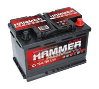 Autobatterie AGM 12V 70Ah 760A/EN Hammer Start Stop Automatik