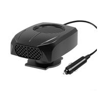 12V Auto Heizlüfter Entfroster Verstellbar Schwarz