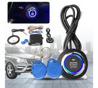 12V Auto Keyless Entry Engine Start Alarm System Zündschalter Schalter RFID TOP