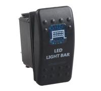 12V Auto KFZ Boot LED Beleuchtet Schalter EIN/AUS SPST Wippenschalter