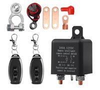 12V Universal Auto Pkw Batterie Trennrelais Trennschalter mit 2x Fernbedienung