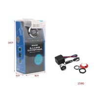 12v Beleuchtet Universal Druck Start Knöpfe Zündung Motor Starter Schalter Blau