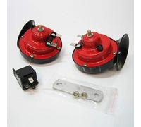 12V Dual Tone Fanfare Universal 2 Klang für Auto LKW Bus Boat Hupe Horn Lufthorn Sirene PKW Caravan