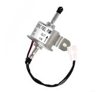 12V Elektronische Kraftstoffpumpe 8mm geeignet für Yanmar 4TNV88 | Leichtes Design für einfache Installation 2-Loch- und 2-Draht-Anschluss Kompatibel mit Teilenummern 129612-52100