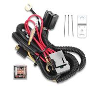 12V Hupen Kabelbaum Set, Universeller Kfz Hupen Kabelbaum 12-Volt Lufthupen Set Horn Kabelbaum Relais Lautsprecher Hupe Kabelsatz Relais Adapter für LKW Auto SUV RV Van Boot