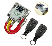 12V KFZ Auto Batterie Trennschalter Batterietrenner Isolator mit 2 Fernbedienung