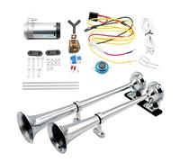 12V LKW Hupe 600Db Super Laut Autohupe Mit Luftkompressor Lufthorn Drucklufthorn