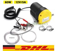 12V Ölpumpe Ölabsaugpumpe Auto Öl Absaugpumpe Heizöl Motoröl Diesel Ölwechsel DE