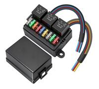 12V Relais Sicherungskasten Organisiert Kabelbaum Fahrzeug Verkabelung Upgrade A