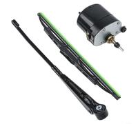 12V Scheibenwischermotor mit Wischerarm 300 mm, 45-120°