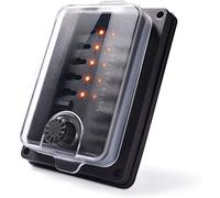 12V Sicherungshalter Wasserdicht,10 Fach Sicherungskasten mit Led Anzeige und Abdeckung für Auto Schiff