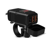 12V Steckdose für Yamaha Tracer 9 / GT Lumitecs USB US5