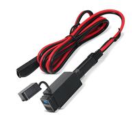 12V Steckdose für Yamaha Tracer 9 / GT Lumitecs USB US6