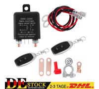 12V Universal Auto Pkw Batterie Trennrelais Trennschalter mit 2x Fernbedienung