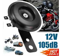 12V Universelle Hupe - Auto, Motorrad, Traktor Signalhorn Fanfare 105dB, Ø 70mm