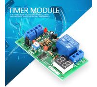 12V Verstellbar Zeitrelais Signalauslöse Timer-Schalter-Modul Delay Board DE