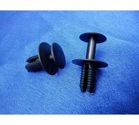 12x Abdeckung Verkleidung Clips Befestigung Klips Spreizniet 8mm schwarz 27A