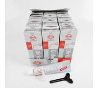 12x Dichtmasse DIRKO GRAU HT 70ml 036.164 Dichtmittel Paste Ölwanne Motor +315°C