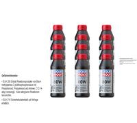 12x Liqui Moly Motorbike Gear Oil GL4 80W Mineralisch Motorrad Getriebeöl 500 ml