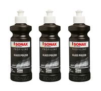 12x SONAX 250 ml PROFILINE GlassPolish für Echtglas Kratzer Ätzung Mattung