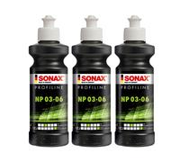 12x SONAX 250 ml PROFILINE NP 03-06 zum professionellen Polieren von Lacken