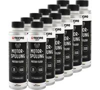 12x TECPO Motorspülung Motor Flush Motorreiniger, 300 ml