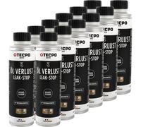 12x TECPO Öl-Verlust Leak Stop ESTER Motordichtmittel, 300 ml