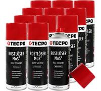 12x TECPO Rostlöser MoS² Rostschutz Kriechöl Korrosionsschutz...