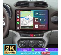 13.1" 2K 4G+64G Android 14 CarPlay Autoradio GPS DSP Für Jeep Renegade 2015-2020