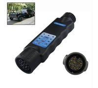 13 Pin Abschleppstange Wohnwagen Lichtleitung Schaltkreis Tester Buchse Stecker
