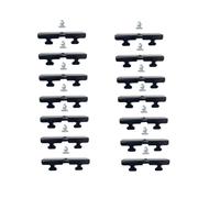 14 x Netzleiste 140 mm Planenleiste Abspannhaken Haken für Netz Anhänger Unsinn