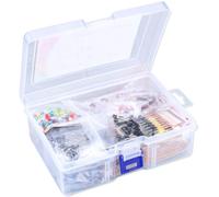 1400/1818pcs Elektronik Komponenten Diode Transistor Kondensator Widerstand Kit