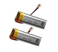 1400 mAh Akku-Ersatz für Sena Spider RT1 Bluetooth Kommunikationssystem SP130 Akku, Sena 50R 3-Tasten Motorrad Bluetooth Headset SP128 Batterie_2 Stück