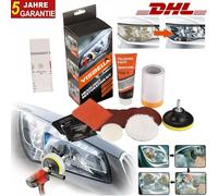 14tlg Auto Frontscheinwerfer Reparatur Polier Satz Aufbereitungs-Set Scheinwer