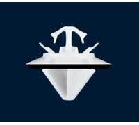 15x Zierleistenklammern Clips Befestigung Halter Tür-leisten-clip Fiat weiß 210A