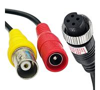 15" 4-Pin auf RCA DC Stecker Verbinder Adapter Kabel für Kamera Rückfahrkamera